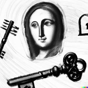 Gioconda brushstrokes
